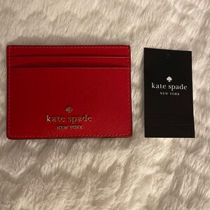 Kate Spade Red Card Holder